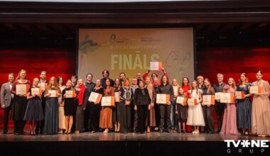 FOTO ⟩ Apbalvoti XII Jauno izpildītāju konkursa "Ineses Galantes talanti 2025" uzvarētāji