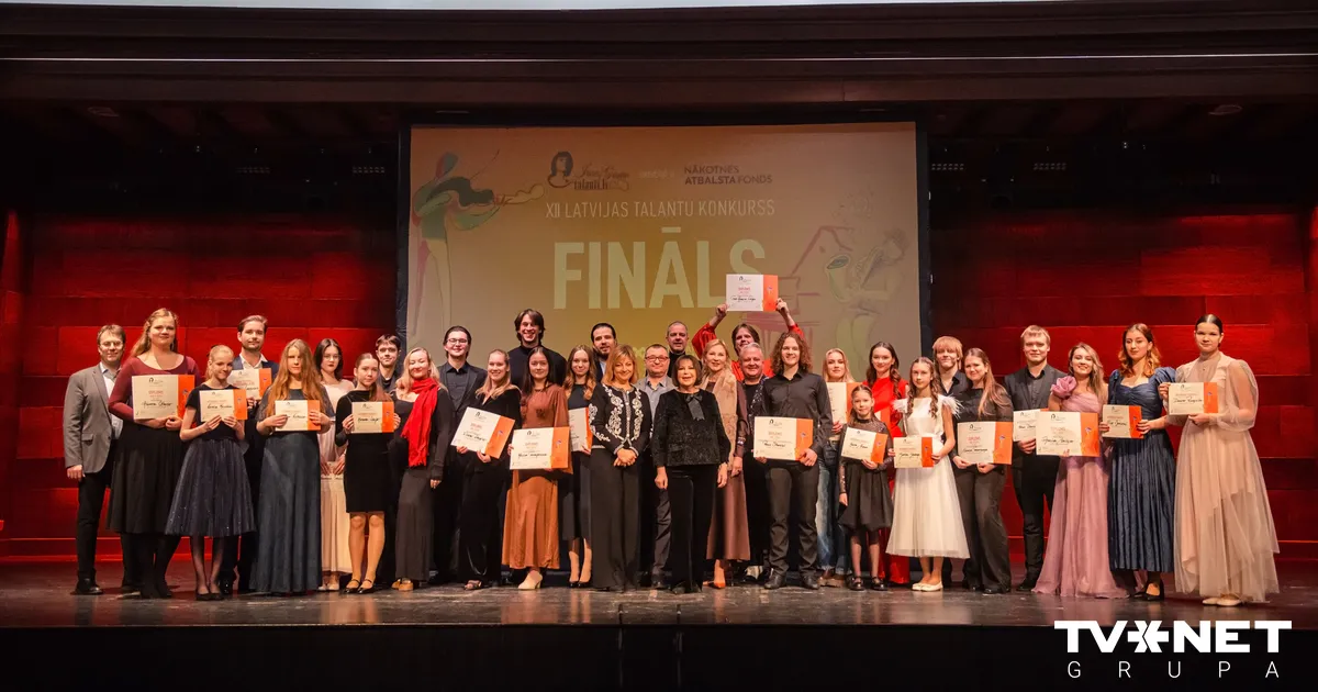 FOTO ⟩ Apbalvoti XII Jauno izpildītāju konkursa "Ineses Galantes talanti 2025" uzvarētāji