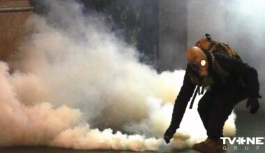Gruzijā pret protestētājiem pielietots Pirmā pasaules kara laiku ķīmiskais ierocis