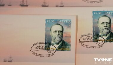 FOTO ⟩ Krišjāņa Valdemāra 200. gadadienā izdod pastmarku