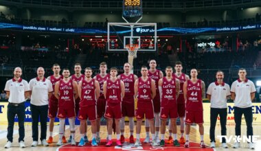 Turpinās Latvijas basketbola izlases lejupslīde FIBA rangā