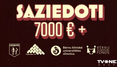 Futbola kluba "Leevon PPK" akcijā "Bērnu slimnīcas fondam" ziedo vairāk nekā 7000 eiro