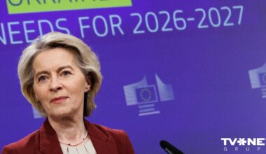 Leiena prezentē divu gadu Ukrainas finansēšanas plānu 90 miljardu eiro apmērā