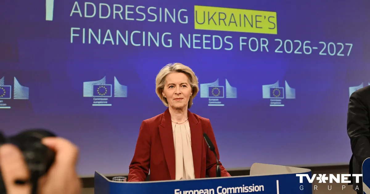 Leiena prezentē plānu Ukrainas finansēšanai 90 miljardu eiro apmērā