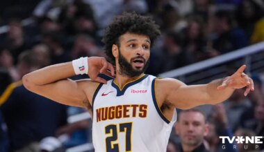 Marejs savā sezonas rezultatīvākajā spēlē kaldina "Nuggets" uzvaru pār "Pacers"