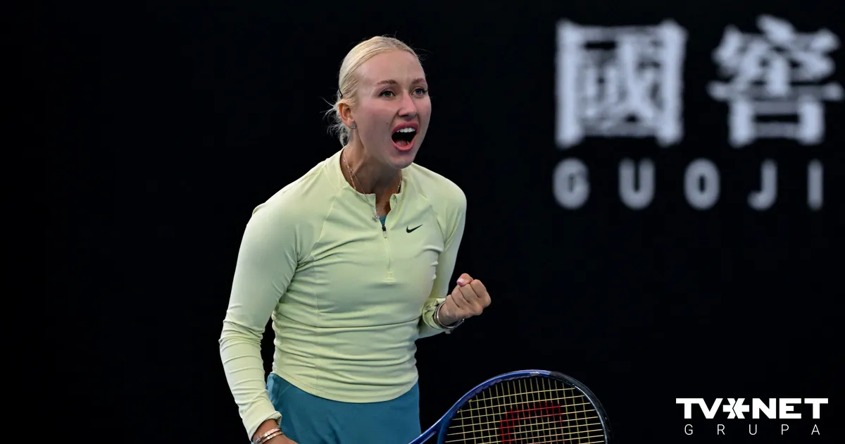 Krievijas tenisiste nāk klajā ar pārsteidzošu vēsti