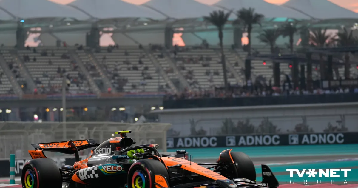 Abū Dabī "Grand Prix" pirmajos divos treniņos ātrākais ir Noriss