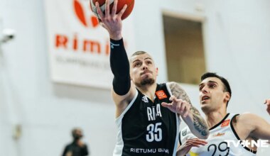 "VEF Rīga" LIBL spēlē pārspēj Valmieras basketbolistus