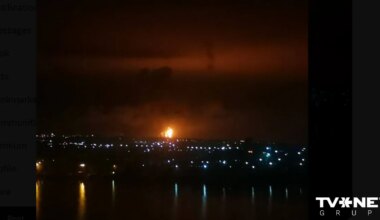 VIDEO ⟩ Ukraiņi veikuši triecienu Rjazaņas naftas pārstrādes rūpnīcai