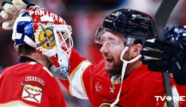 Balinskis gūst vārus un tiek atzīts par NHL mača trešo zvaigzni