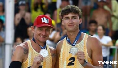 VIDEO UN FOTO ⟩ Pļaviņš/Fokerots izcīna sudrabu Pasaules tūres sezonas noslēgumā