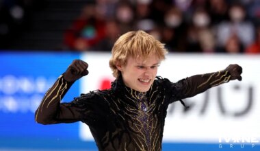 NOSKATIES ⟩ Daiļslidošanas sensācija Maļiņins ar neticamu sniegumu labo pasaules rekordu
