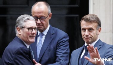 Makrons, Stārmers un Mercs runājuši ar Trampu par Ukrainu - TVNET