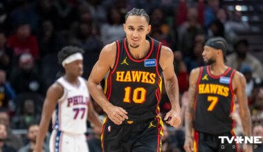 "Hawks" bez Porziņģa izcīna uzvaru pār sāncensi un turpina cīņu par "play-off" - Apollo.lv