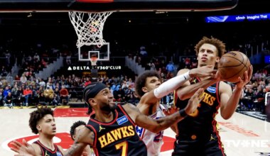 "Hawks" bez Porziņģa uzveic "76ers" - TVNET Sports