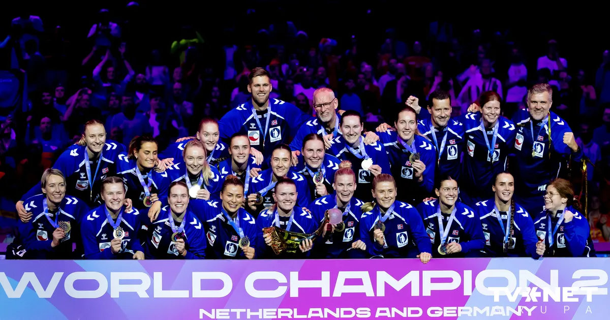 Piekto reizi pasaules čempionātā triumfē Norvēģijas handbolistes