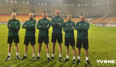 UEFA pirmās kategorijas arbitru sarakstā iekļauts otrais latviešu futbola tiesnesis