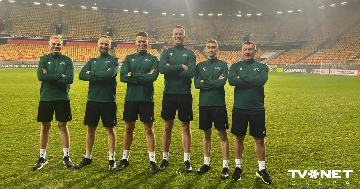 UEFA pirmās kategorijas arbitru sarakstā iekļauts otrais latviešu futbola tiesnesis