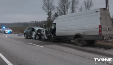 VIDEO ⟩ Kā notika traģiskā autoavārija Talsu novadā?