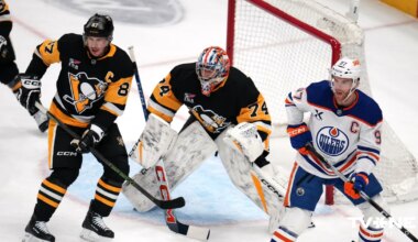 Šilovs rezervē "Penguins" zaudējumā; "Blue Jackets" bez Merzļikina uzvar papildlaikā