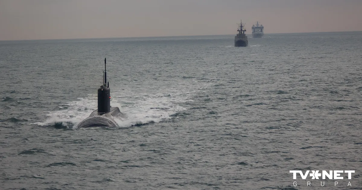 Ukrainas triecienā cietušajai agresoru zemūdenei nepieciešams kapitālais remonts