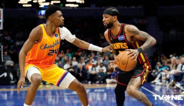 "Hawks" bez Porziņģa Janga atgriešanās spēlē piedzīvo neveiksmi Šarlotā