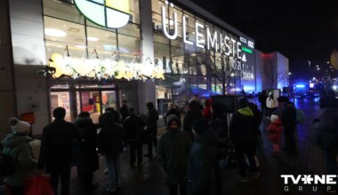 Tallinas tirdzniecības centrā noticis sprādziens