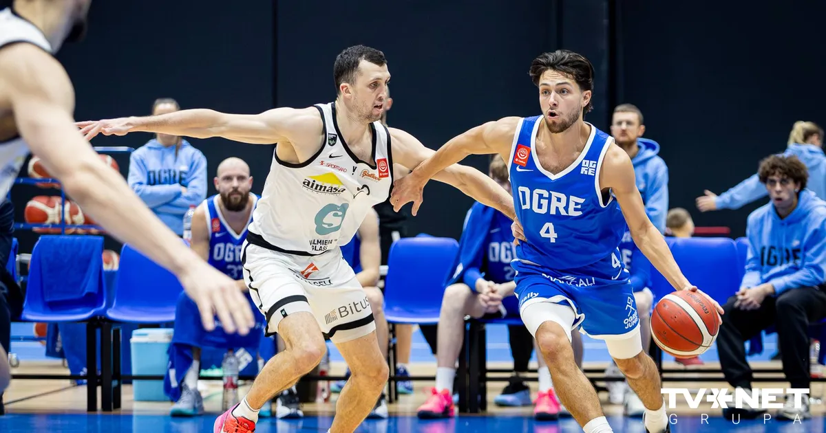 "Ogre" LIBL spēlē uzvar Valmieras basketbolistus