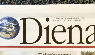 Laikraksts "Diena" no nākamā gada iznāks retāk