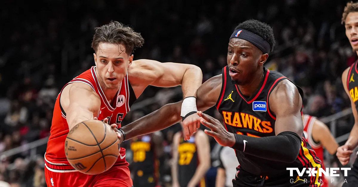 "Hawks" un "Bulls" komandas NBA spēlē kopā iemet 302 punktus