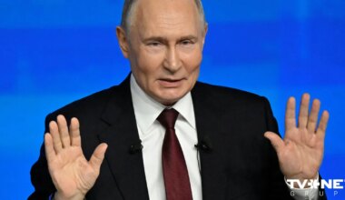 "Vladimir, ko jums pasūtīt no "Burger King"?" Krievijas iedzīvotāji uzdod Putinam jautājumus par karu un privāto dzīvi