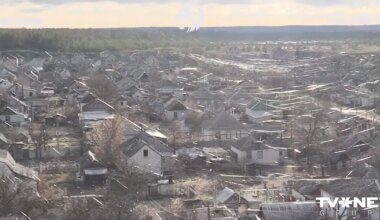 kāpēc Ukrainas pilsētu klāj "milzīgs zirnekļtīkls"?