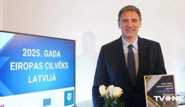 Nosaukts aizvadītā gada Eiropas cilvēks Latvijā