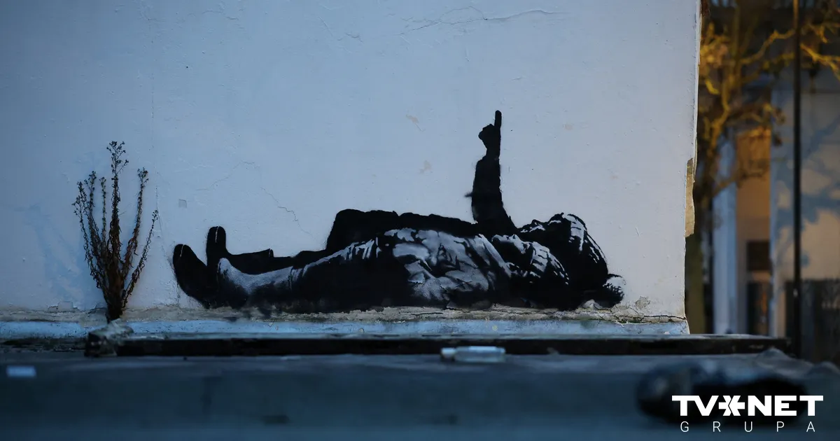 FOTO ⟩ Londonas ielās parādījušies jauni Benksija gleznojumi