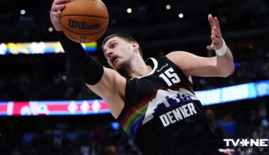 Jokičam 56 punktu "triple double" un NBA rekords "Nuggets" uzvarā