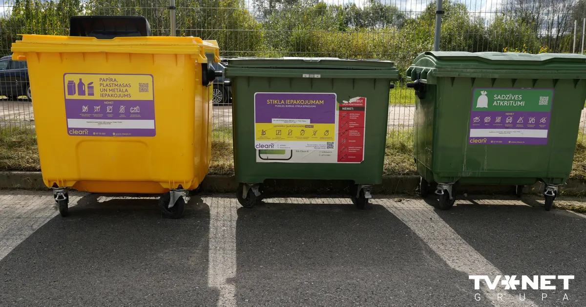 84% rīdzinieku šogad šķiro mājsaimniecības atkritumus