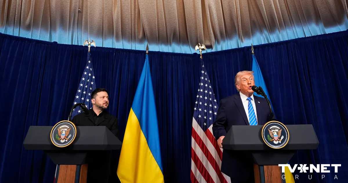 VIDEO ⟩ "Izdevās saglabāt pieklājību." Zelenski pārsteidz Trampa izteikums par Putinu