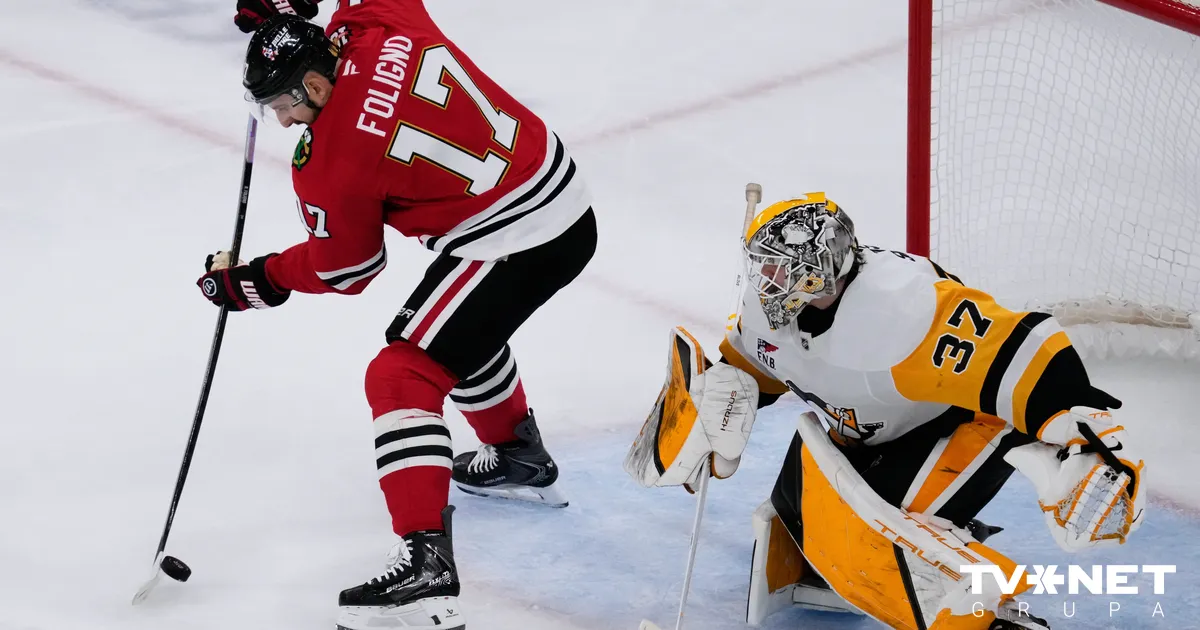 VIDEO ⟩ Šilovam 21 atvairīts metiens "Penguins" uzvarā. Merzļikins paliek rezervē