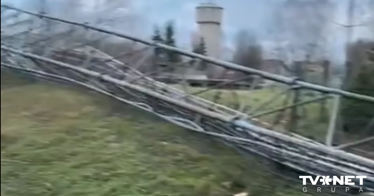 VIDEO ⟩ Uzņēmums atklāj jaunu informāciju par vēja nogāzto sakaru torni Lapmežciemā