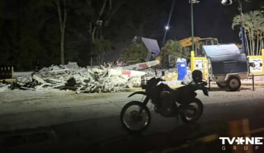 Pie Panamas kanāla nojaukts piemineklis Ķīnas ieguldījumam