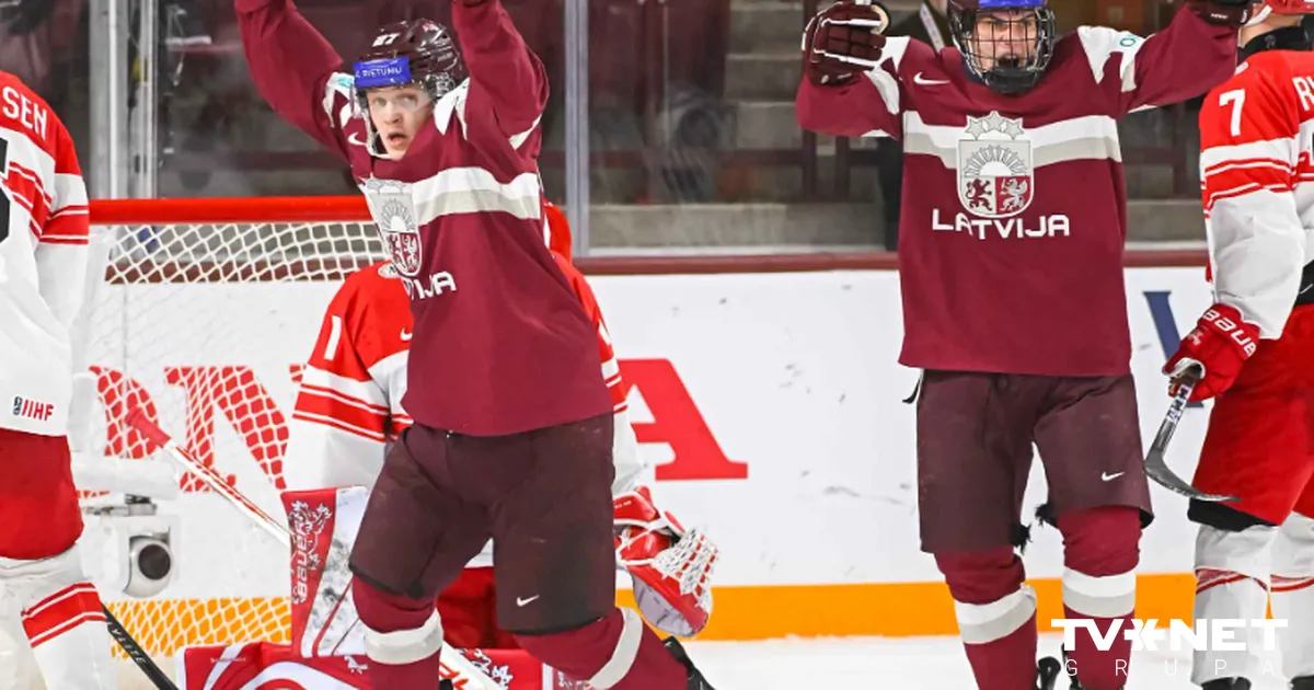 VIDEO ⟩ Latvijas U-20 hokejisti sasniedz pasaules junioru čempionāta ceturtdaļfinālu