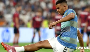 Madrides "Real" uzbrucējs Kilians Mbapē savainojis ceļgalu