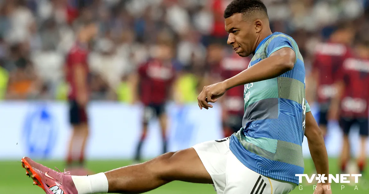 Madrides "Real" uzbrucējs Kilians Mbapē savainojis ceļgalu