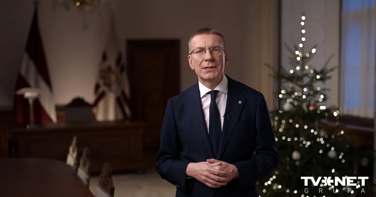 VIDEO ⟩ Valsts prezidents gadumijas uzrunā uzsver cilvēku rīcības nozīmi