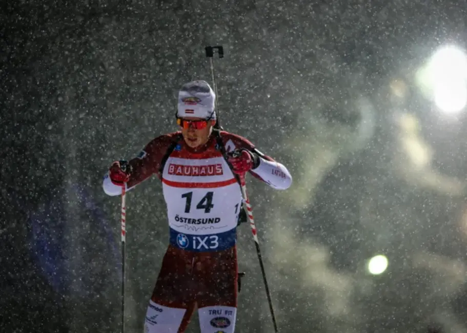 Birkentāls 55. vietā Pasaules kausa iedzīšanā Zviedrijā; uzvar francūzis Fijons Majē