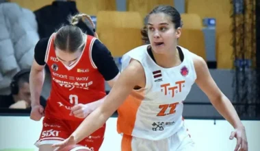 TTT pārliecinoši uzvar RSU, Ķīvīte kļūst par spēles zvaigzni