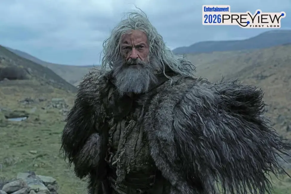 Hjū Džekmens Lielbritānijas drūmajā leģendā: Pirmais ieskats filmā „Robina Huda Nāve”