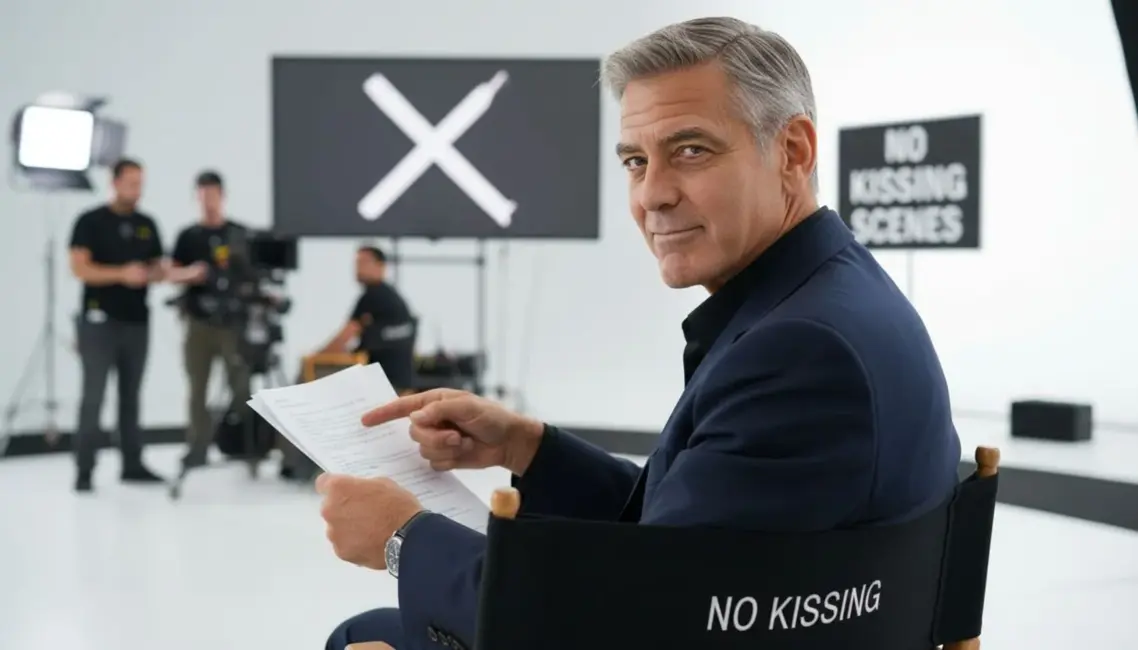 Džordžs Klūnijs atsakās no skūpstiem uz ekrāna: Amalas ietekme maina aktiera karjeru