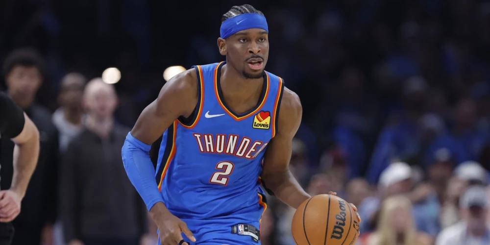 Gildžess-Aleksandrs kļūst par otro NBA basketbolistu, kurš 100 spēlēs pēc kārtas guvis vismaz 20 punktu