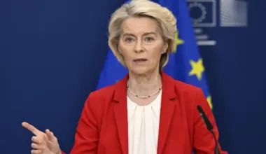 Urzula fon der Leiena: "Brīvās Ukrainas uzplaukums ir saistīts ar tās pievienošanos ES" - Jauns.lv